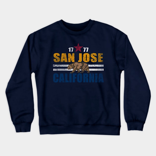 Vintage 1777 San Jose California Crewneck Sweatshirt by E